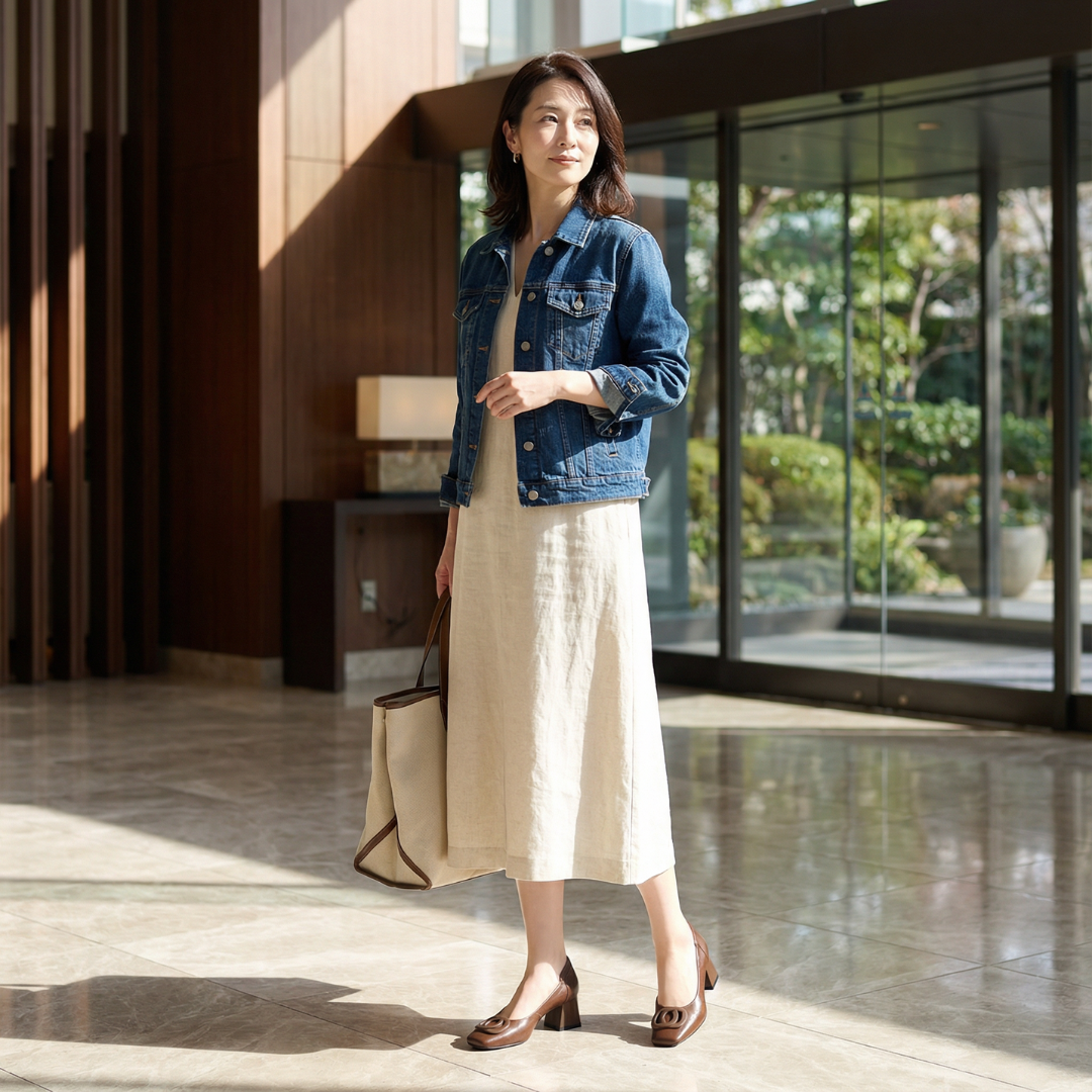 VELORIA™ – エレガント本革コンフォートフラットシューズ