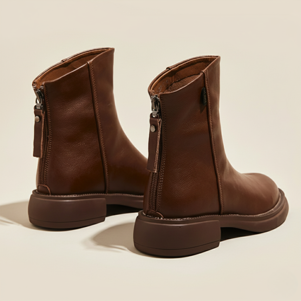 LUNARIA™ – コンフォートヒール アンクルブーツ