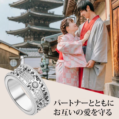 GEARÉA™ – クリスタル装飾 回転ギアリング