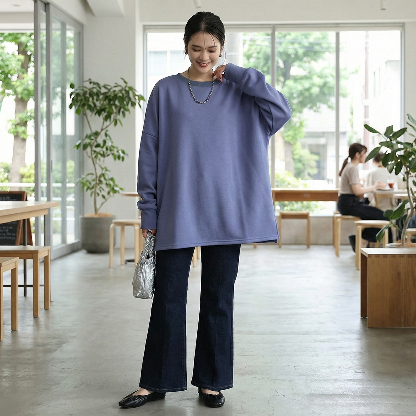 NURELLE™ – ソフトフリース裏地プルオーバー