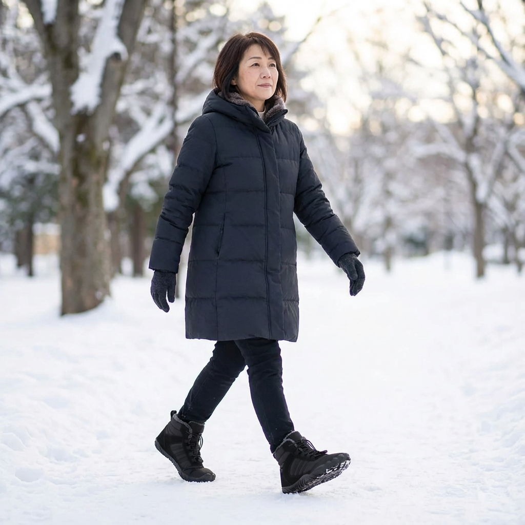 MIYORA™ 起毛ライニング防寒ブーツ