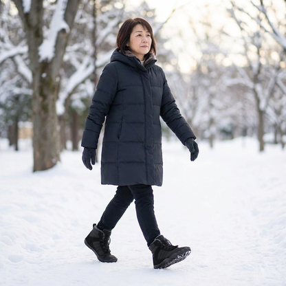 MIYORA™ 起毛ライニング防寒ブーツ