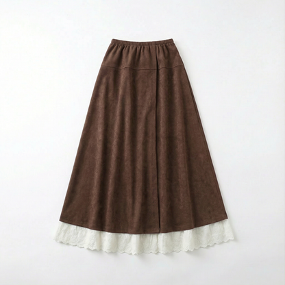 KOKOCHI™ – レース裾付きワイドレッグインナーパンツ