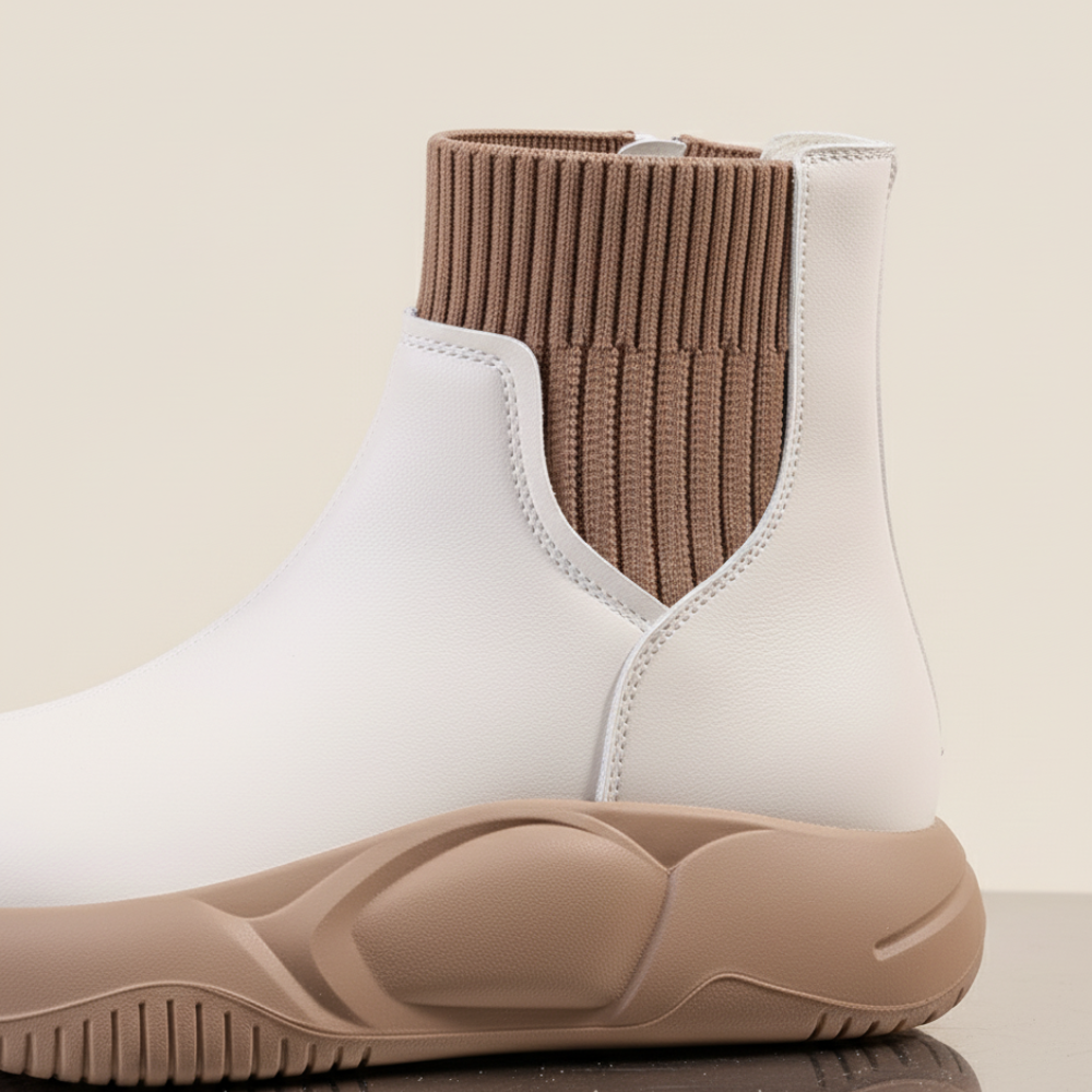 VELASCA™ – スリッポンプラットフォームブーツ