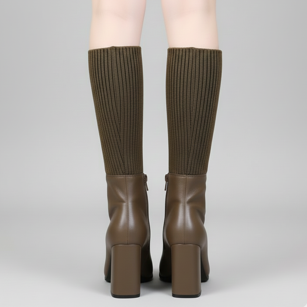 RIBELLA™ – 脚を美しく魅せるストレッチニットブーツ