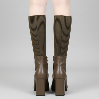 RIBELLA™ – 脚を美しく魅せるストレッチニットブーツ