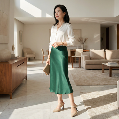 LUMIERE™ – エレガントな6cmクロスストラップヒール