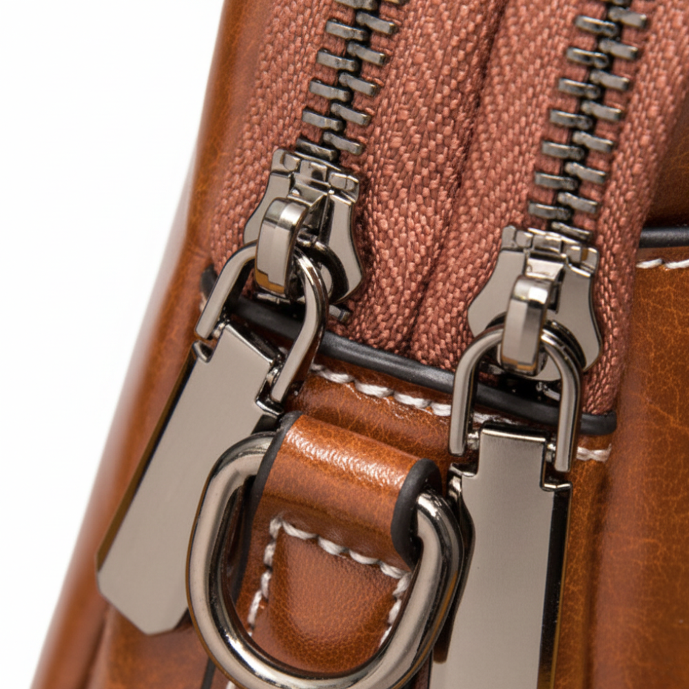 BELLANA™ – 本革ジェニュインレザーポリッシュショルダーバッグ