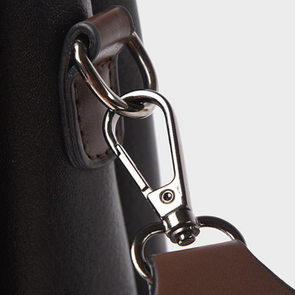 LEVORIA™ – レトロ栃木レザー製バケットバッグ