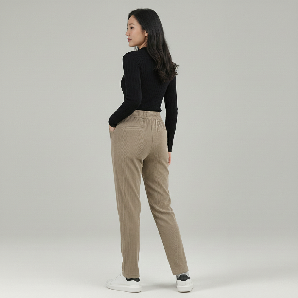 THERMELLA™ – 裏起毛フリース裏地付きサーマルパンツ