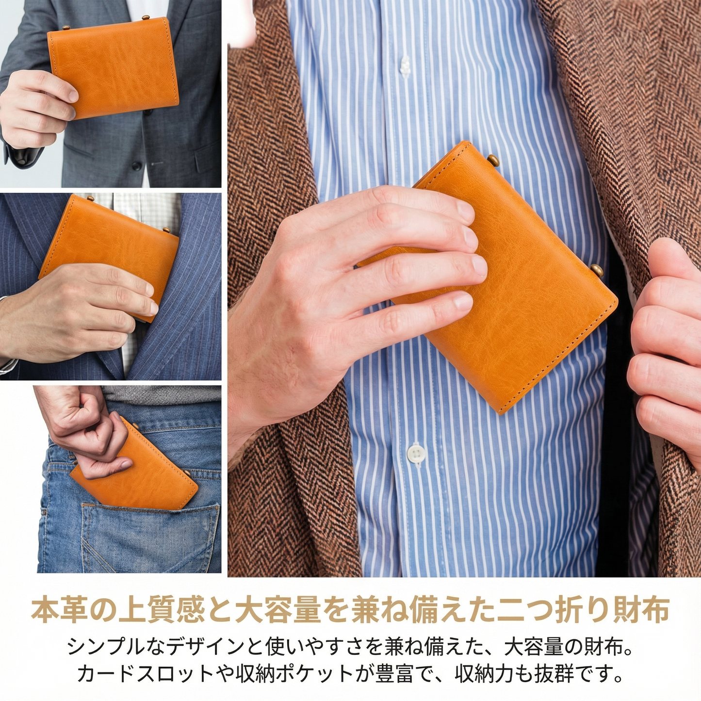 VELTRY™ – 超大容量の栃木レザー財布