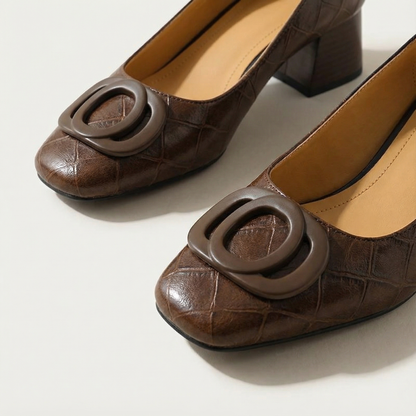 VELORIA™ – エレガント本革コンフォートフラットシューズ