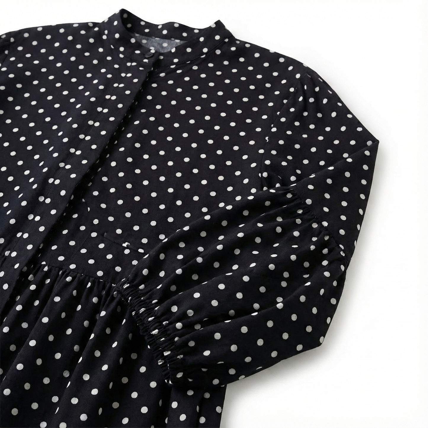 KIRARI™ – 多用途ドット柄マキシワンピース