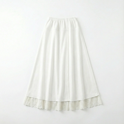 KOKOCHI™ – レース裾付きワイドレッグインナーパンツ