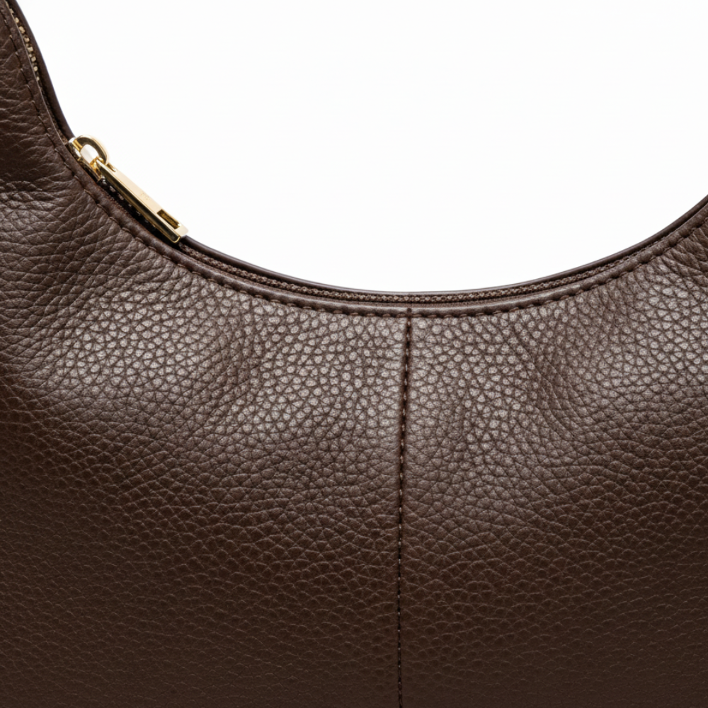 LUNAIRE™ – 大容量PUレザークロワッサンバッグ