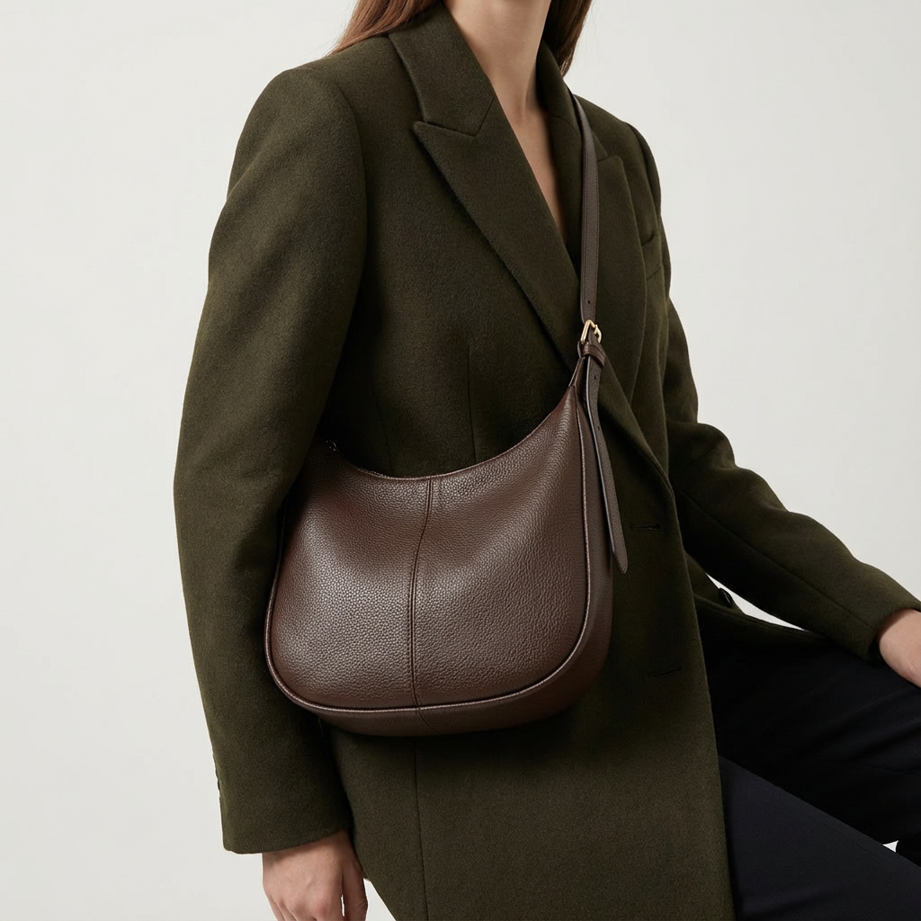 LUNAIRE™ – 大容量クロワッサンバッグ