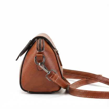 BELLANA™ – オイルワックスレザー ショルダーバッグ