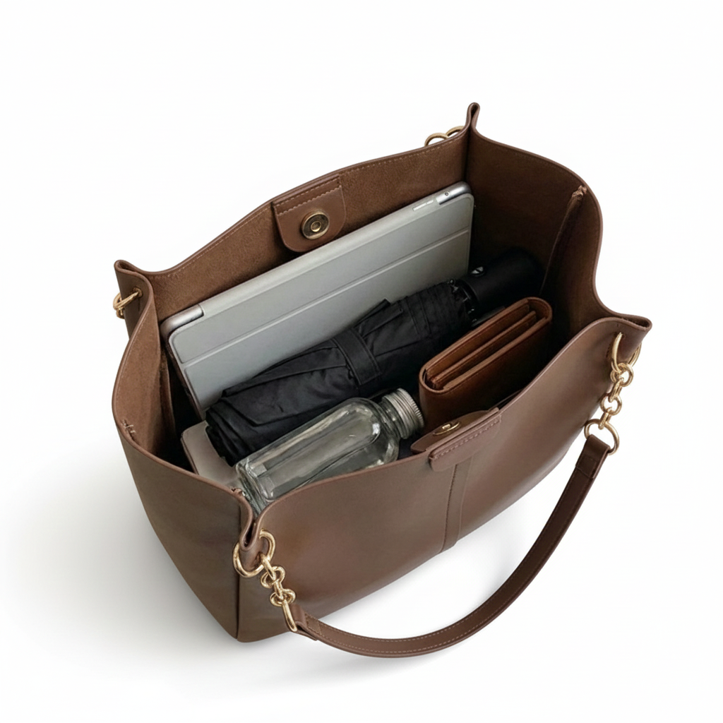 LUNESSA™ – 防水レザートートバッグセット