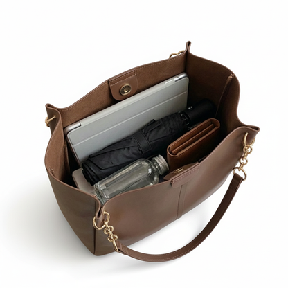 LUNESSA™ – 防水レザートートバッグセット