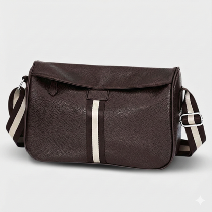 BELLACOR™ – 本革斜めがけメッセンジャーバッグ