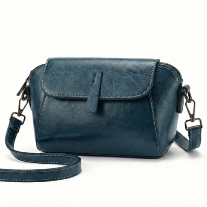 BELLANA™ – オイルワックスレザー ショルダーバッグ