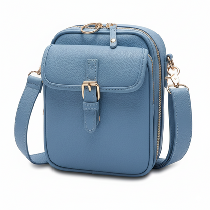 VELETTO™ – ダブルポケット本革オーガナイザーバッグ