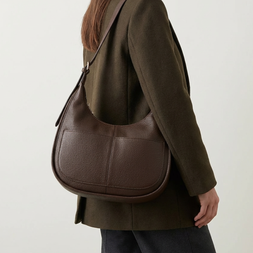 LUNAIRE™ – 大容量クロワッサンバッグ