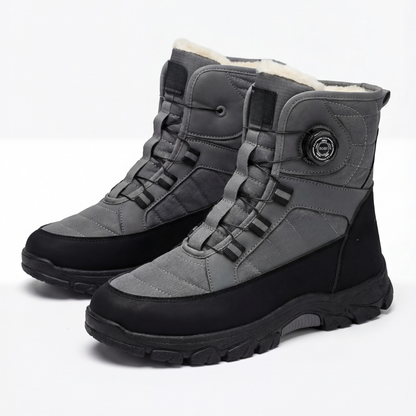 MIYORA™ メンズ ダイヤル式スノーブーツ（防寒・防滑）