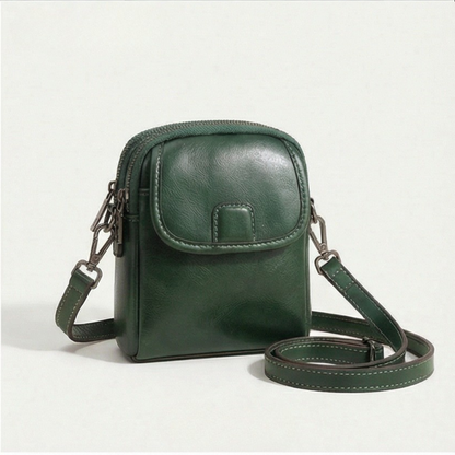 MIYORA™ 本革ミニショルダーバッグ