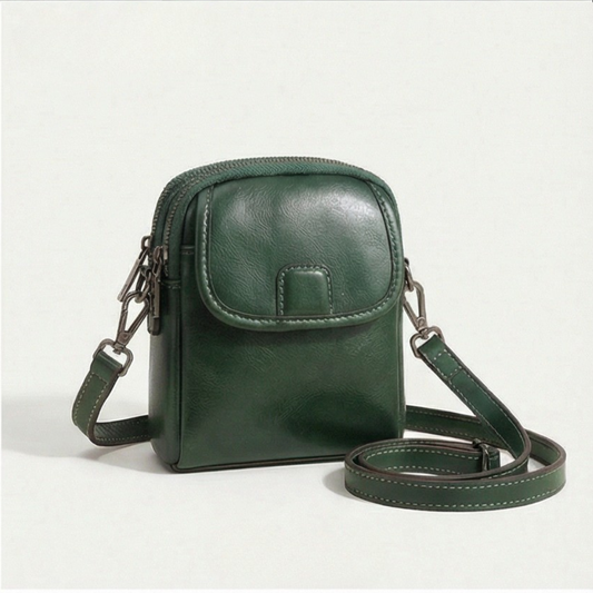 MIYORA™ 本革ミニショルダーバッグ