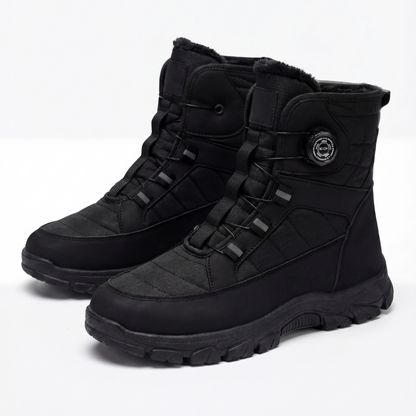 MIYORA™ メンズ ダイヤル式スノーブーツ（防寒・防滑）