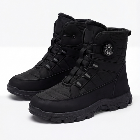 MIYORA™ メンズ ダイヤル式スノーブーツ（防寒・防滑）