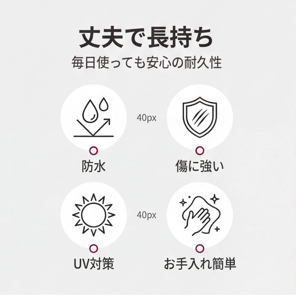 MIYORA™ 貼るだけ簡単レザー補修シート