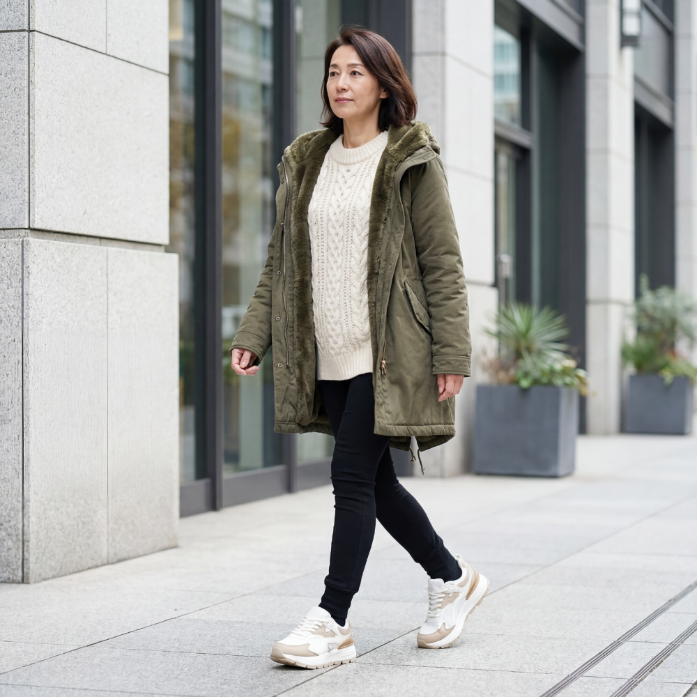 SOLEA™ – ソフトクッション厚底スニーカー