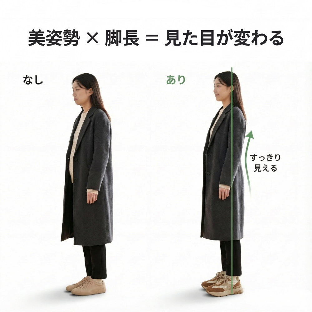 VELASCA™ – 脚長効果付きプラットフォームスニーカー