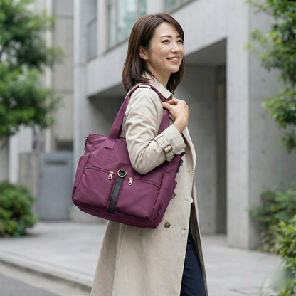 VIABELLA™ –  毎日使いに便利な多機能キャンバスバッグ