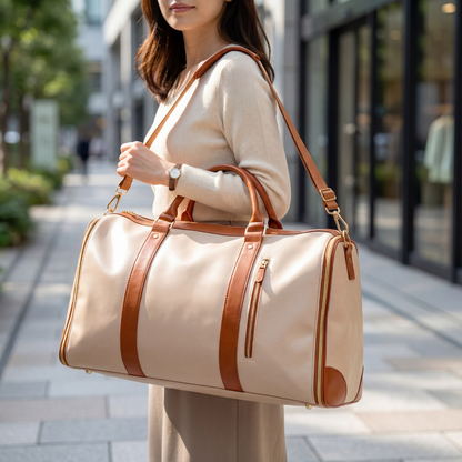 VOYEGA™ – 防水・耐久 片肩掛け 大容量キャリー付きトラベルバッグ