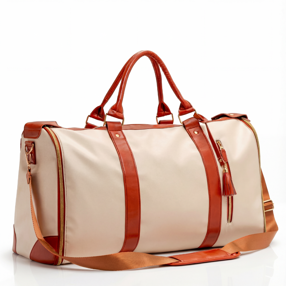 VOYEGA™ – 防水・耐久 片肩掛け 大容量キャリー付きトラベルバッグ