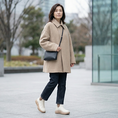 VELASCA™ – スリッポンプラットフォームブーツ