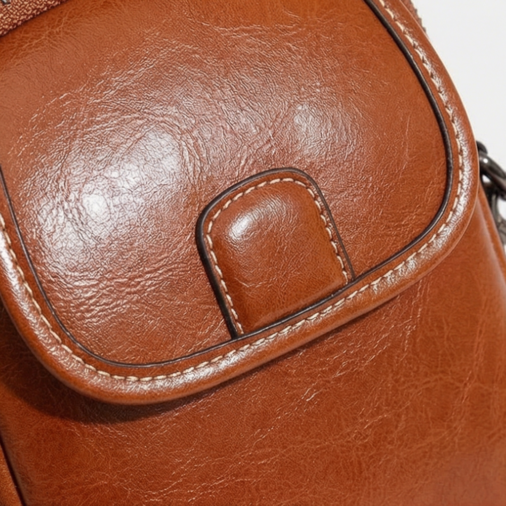 MIYORA™ 本革ミニショルダーバッグ