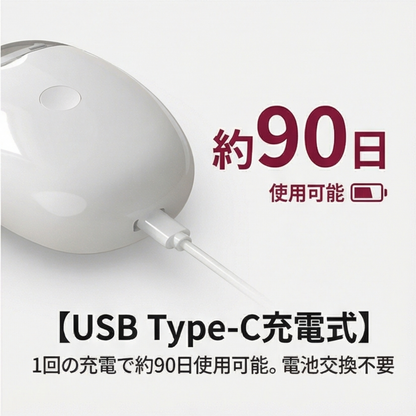 MIYORA™ 赤ちゃんにも安心な電動爪切り（LED付き）