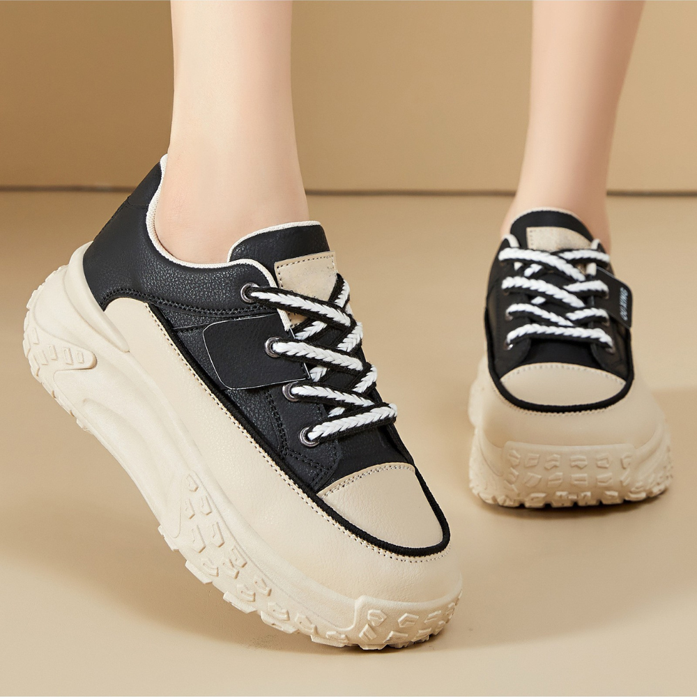 ALTESSA™ – スタイルアップ本革厚底スニーカー