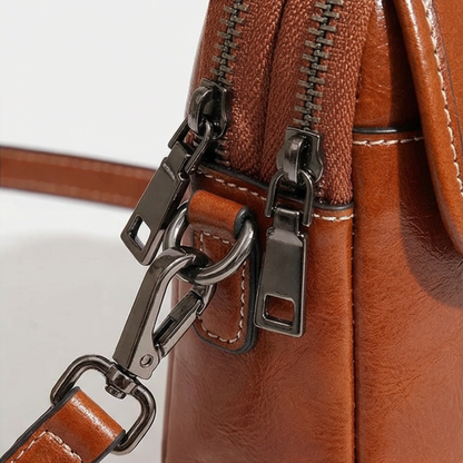 MIYORA™ 本革ミニショルダーバッグ