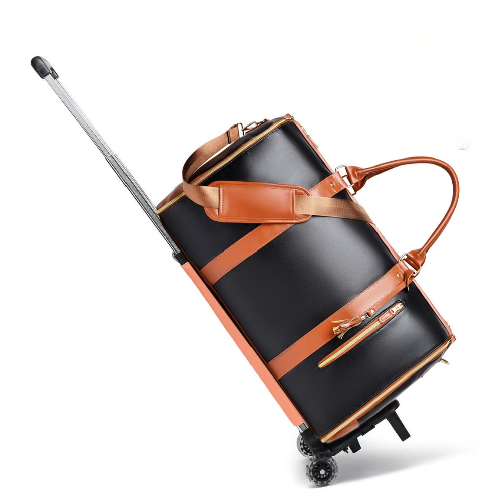 VOYEGA™ – 防水・耐久 片肩掛け 大容量キャリー付きトラベルバッグ