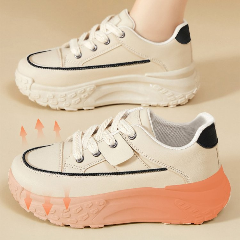 ALTESSA™ – スタイルアップ本革厚底スニーカー