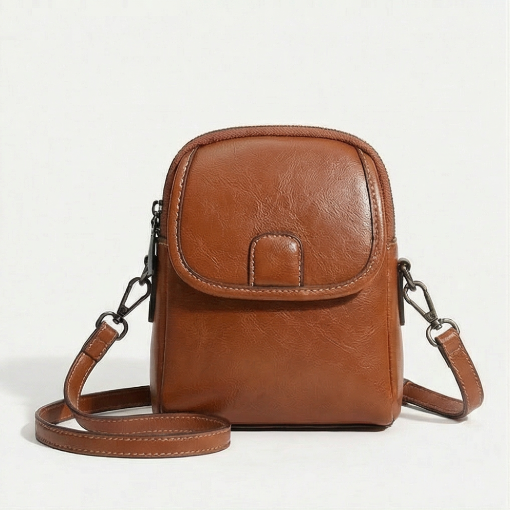 MIYORA™ 本革ミニショルダーバッグ