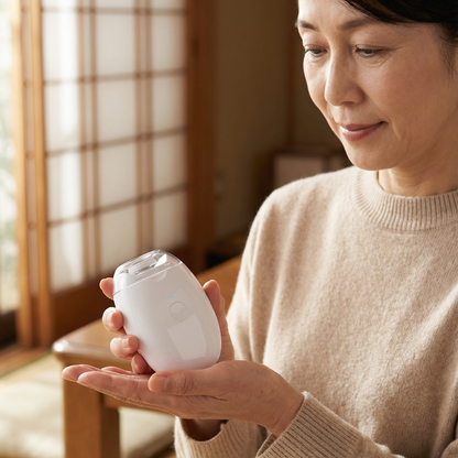 MIYORA™ 赤ちゃんにも安心な電動爪切り（LED付き）