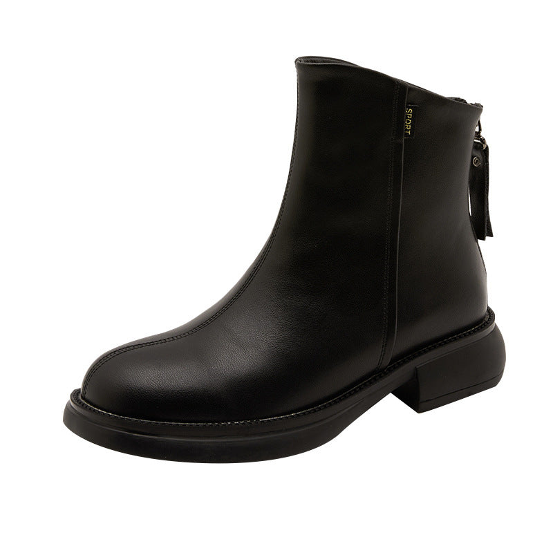 LUNARIA™ – コンフォートヒール アンクルブーツ