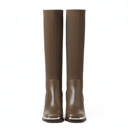 RIBELLA™ – 脚を美しく魅せるストレッチニットブーツ