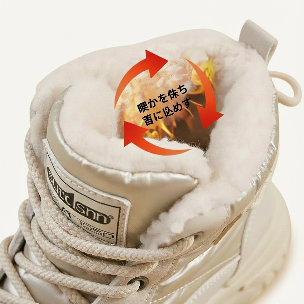 VELORIA™ – 裏起毛付き冬用スノーブーツ